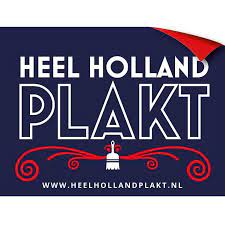 Behang - Heel Holland Plakt