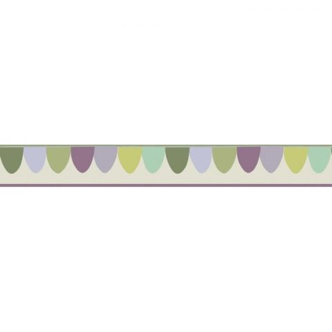 Cole & Son Whimsical Scaramouche Purple - Green 103/8028 Border