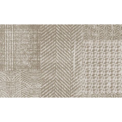 Arte - Flamant Caractère Patchwork Flax 12050