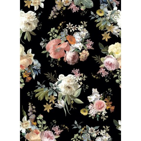 Esta Home - Vintage Flowers PhotowallXL 159218 - Repeatable