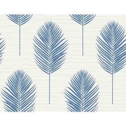 Dutch Wallcoverings First Class INLAY - Bali Fern Beige/Bleu 2988-70212