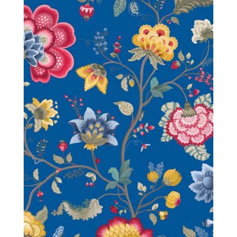 Pip Studio III behang Floral Fantasy Blue 341034