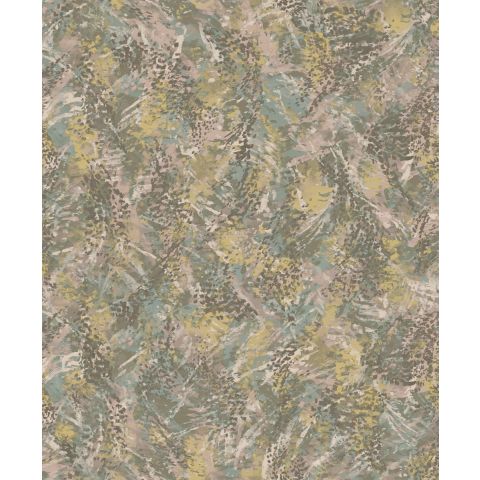 DUTCH WALLCOVERINGS FIRST CLASS ARABESQUE - PLUMA BLUSH KHAKI 36340