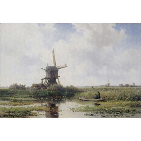 Dutch Wallcoverings Painted Memories II Dutch Landscape 8044