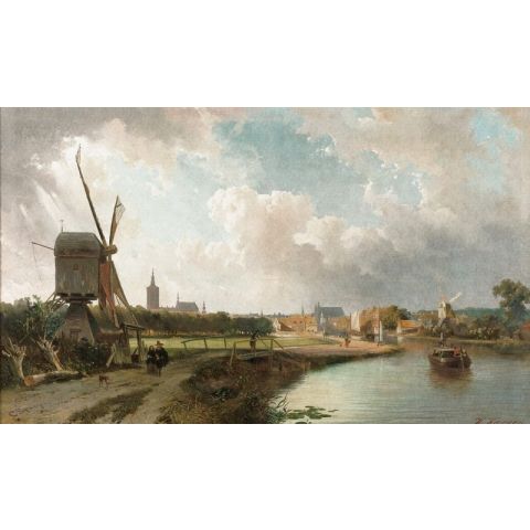 Dutch Wallcoverings Painted Memories II Dutch Landscapes III 8053