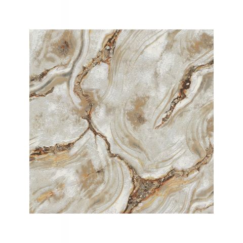 Dutch Wallcoverings First Class - Carrara 3 - Geode Marble 84651