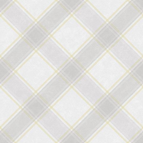 Dutch Wallcoverings First Class Kaleidoscope Ainsley Yellow Grey 90641