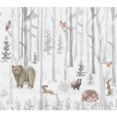 CUTE WALLS WINTER WOODLAND - GREIGE CW6044-1