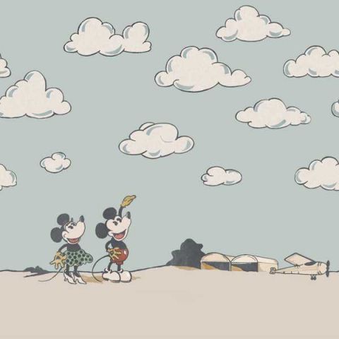 Disney x Sanderson DDIW217292 Mickey In The Clouds | Sea Salt