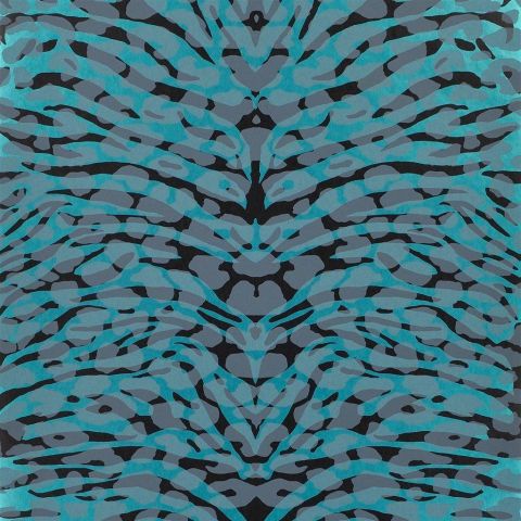 Christian Lacroix - Nouveaux Mondes- Pantigre Turquoise