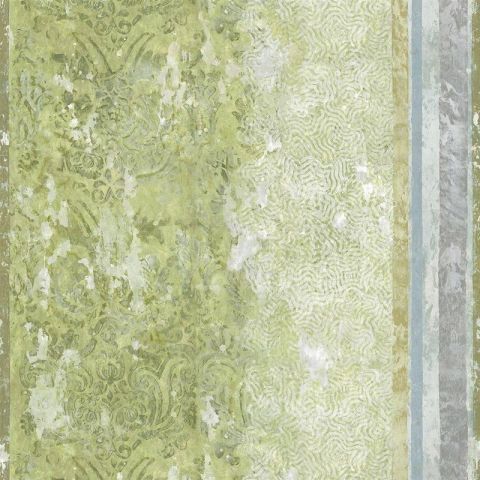 Designers Guild - Foscari Fresco - La Rotonde Scene 1 Olive PDG1095/01 Panel