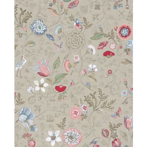 Pip Studio Wallpaper IV - Spring to Life Khaki 375001