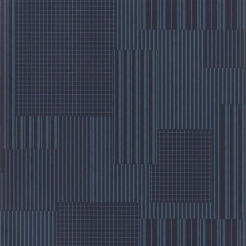 Ralph Lauren Signature Loft Papers - Rivington Patchwork Indigo PRL5004/01