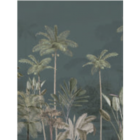 DUTCH WALLCOVERINGS - ANNET WEELINK VOL.1 TROPICAL WILDERNESS DARK "REPEATABLE"