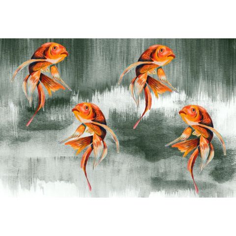 Catchii Koi Fish Art W200060